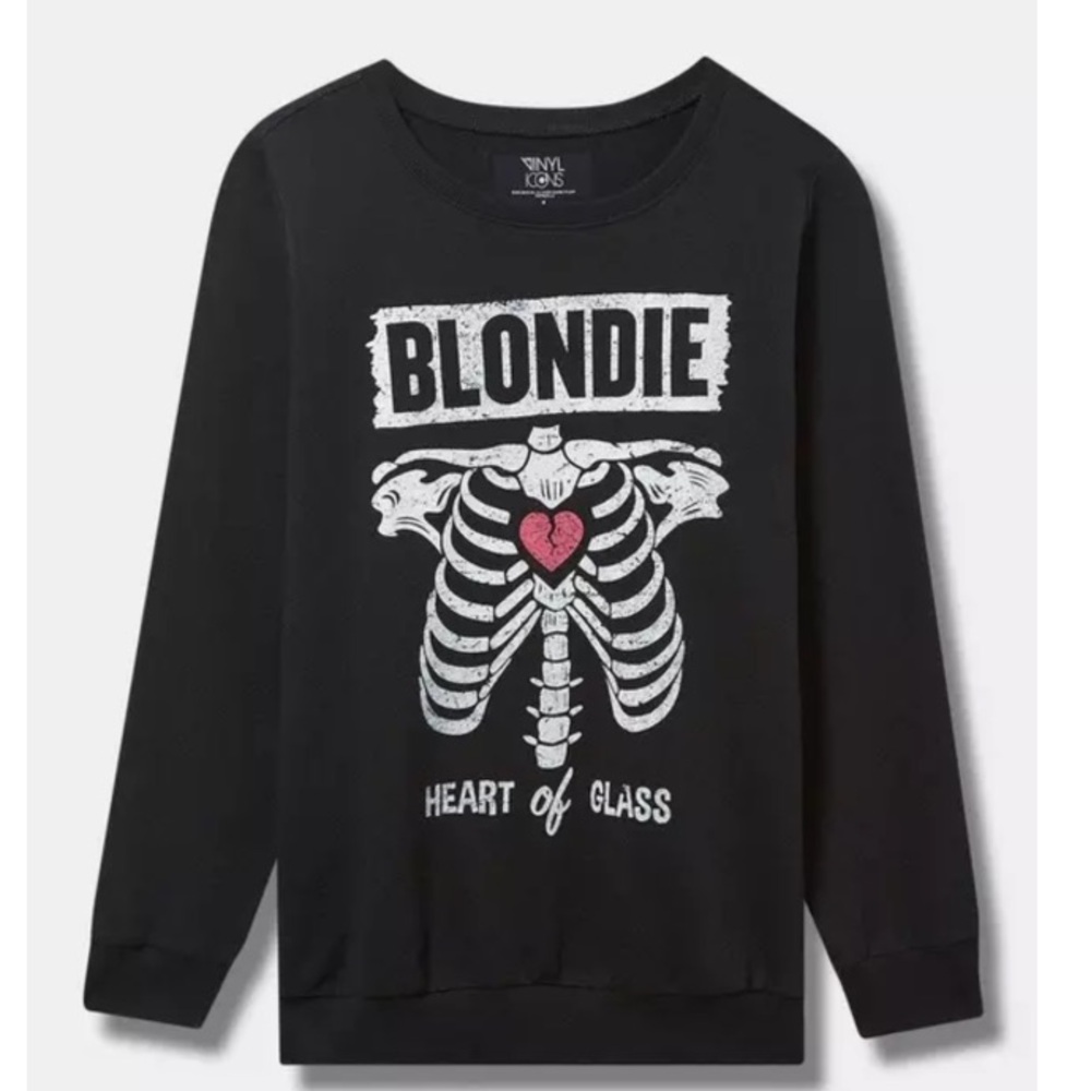 TORRID NWT Blondie Cozy Fleece Crew Sweatshirt